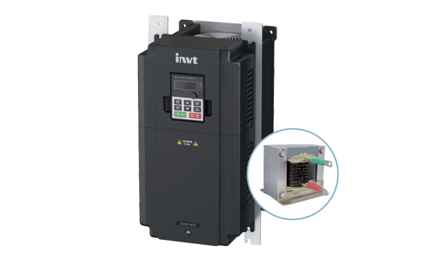 INVT GD20 Series AC Drive - DC reactors are built-in inverters